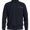 Суитшърт с цип и лого Tommy Hilfiger
