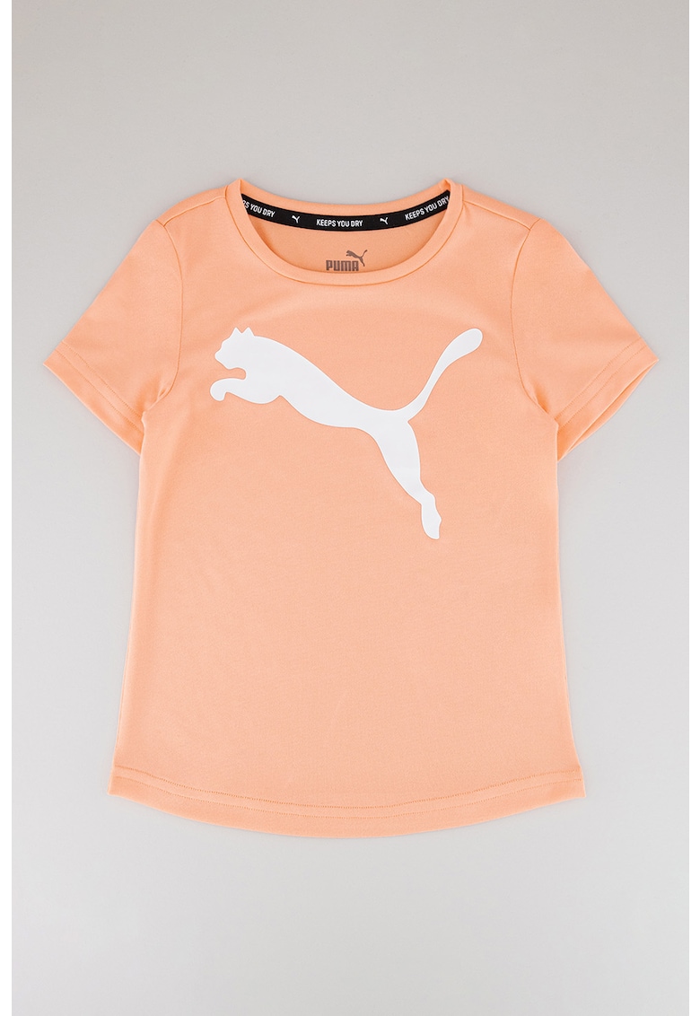 Тениска Active с овално деколте и лого Puma