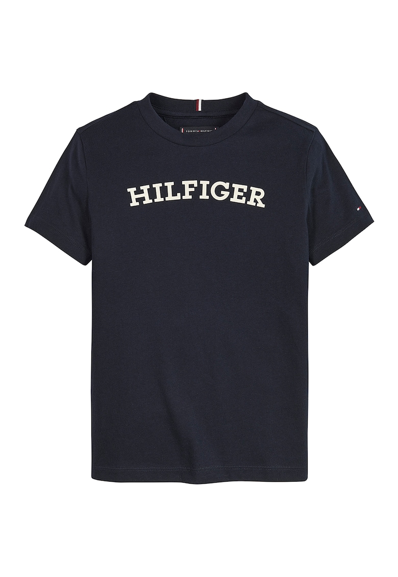 Тениска Arched с лого на гърдите Tommy Hilfiger