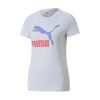 Тениска Classics с овално деколте и лого Puma