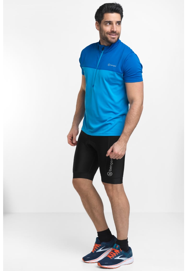 Тениска Radtrikot Classic за колоездене с къс цип Benger