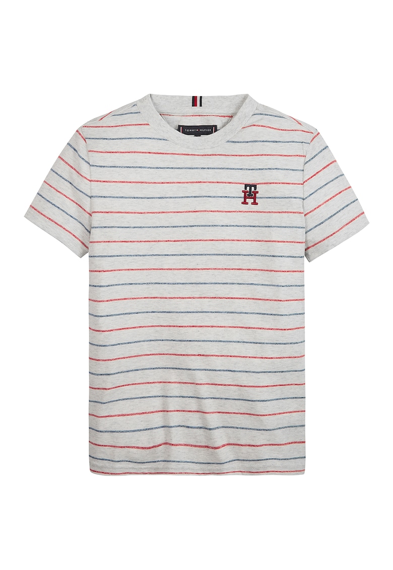 Тениска на райе с лого Tommy Hilfiger