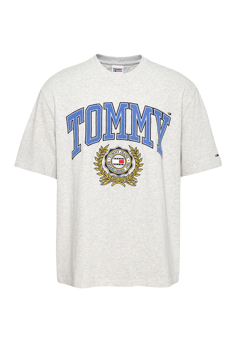 Тениска от органичен памук с лого Tommy Jeans