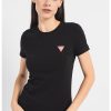 Тениска слим с лого GUESS