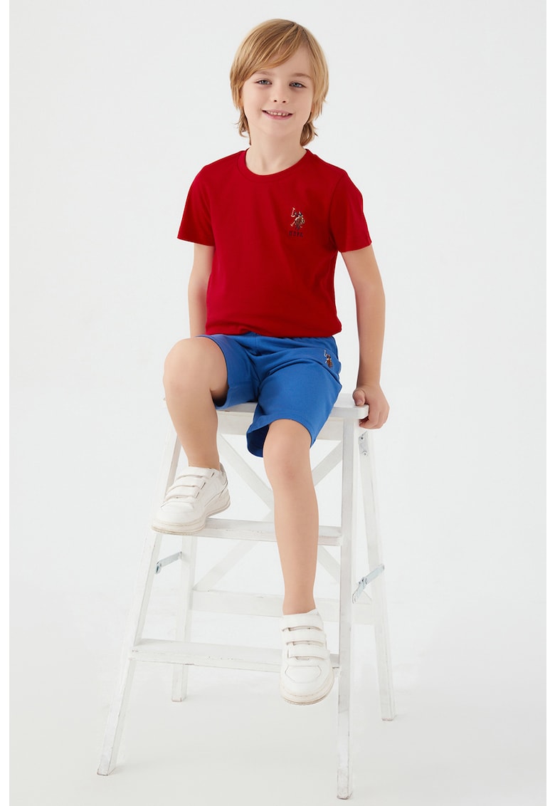 Тениска с къс панталон и лого US Polo Assn