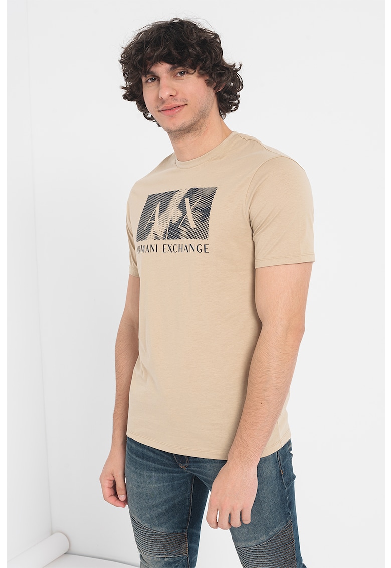 Тениска с лого ARMANI EXCHANGE
