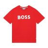 Тениска с лого BOSS Kidswear