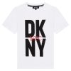 Тениска с лого DKNY