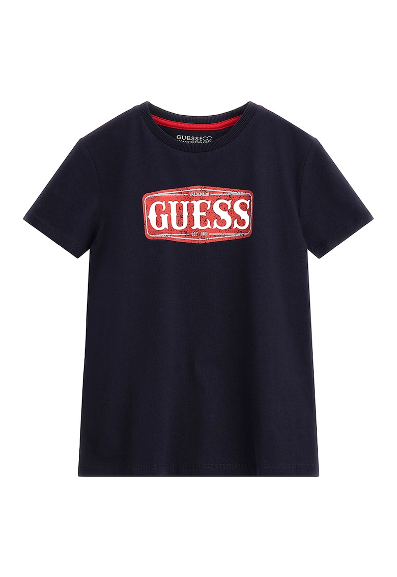 Тениска с лого GUESS JEANS