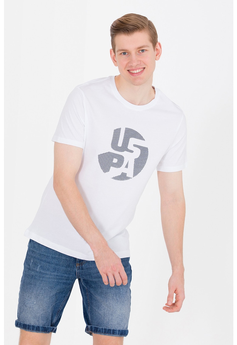 Тениска с лого US Polo Assn