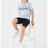 Тениска с лого и къс панталон US Polo Assn