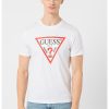 Тениска слим с лого GUESS