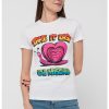 Тениска с фигурална щампа Love Moschino