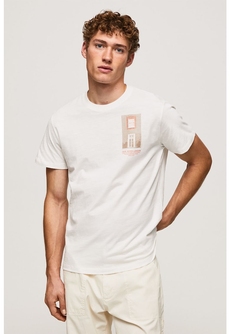 Тениска с фотопринт Pepe Jeans London