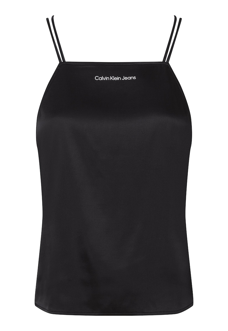 Топ с кръстосани презрамки CALVIN KLEIN JEANS