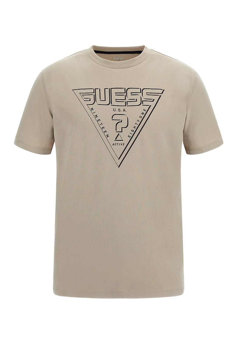 Фитнес тениска с лого Guess