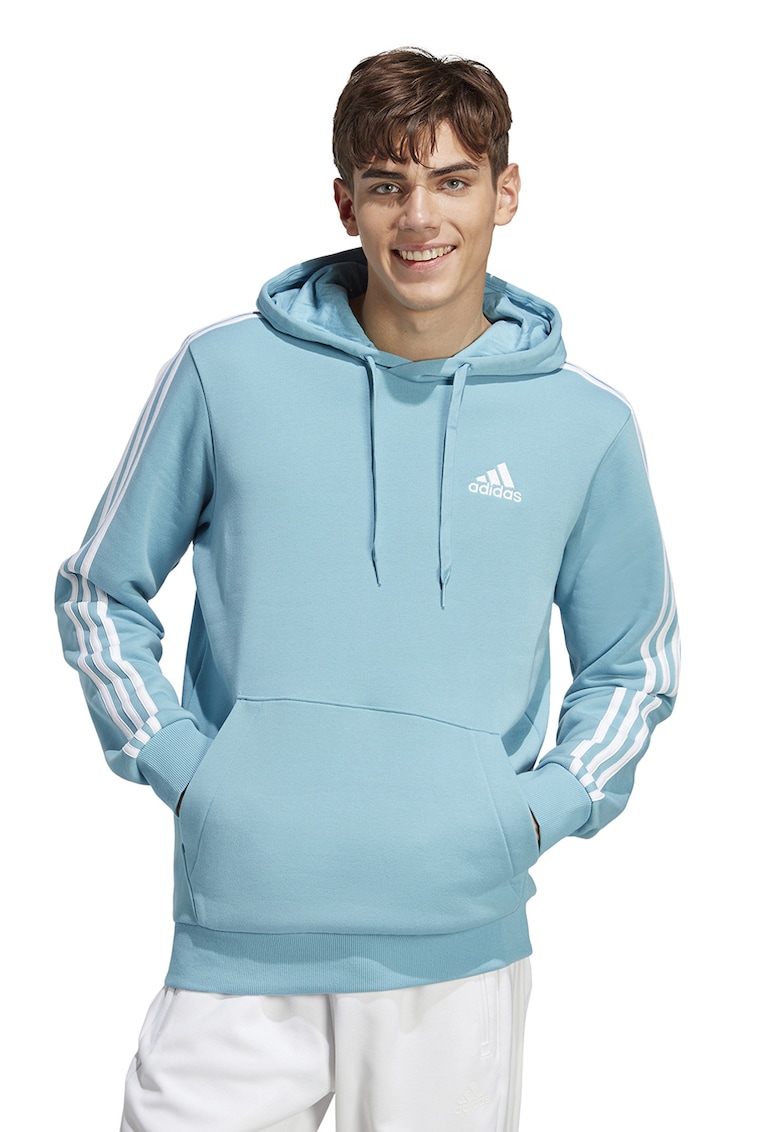 Худи Essentials с джоб кенгуру и 3 ивици adidas Sportswear