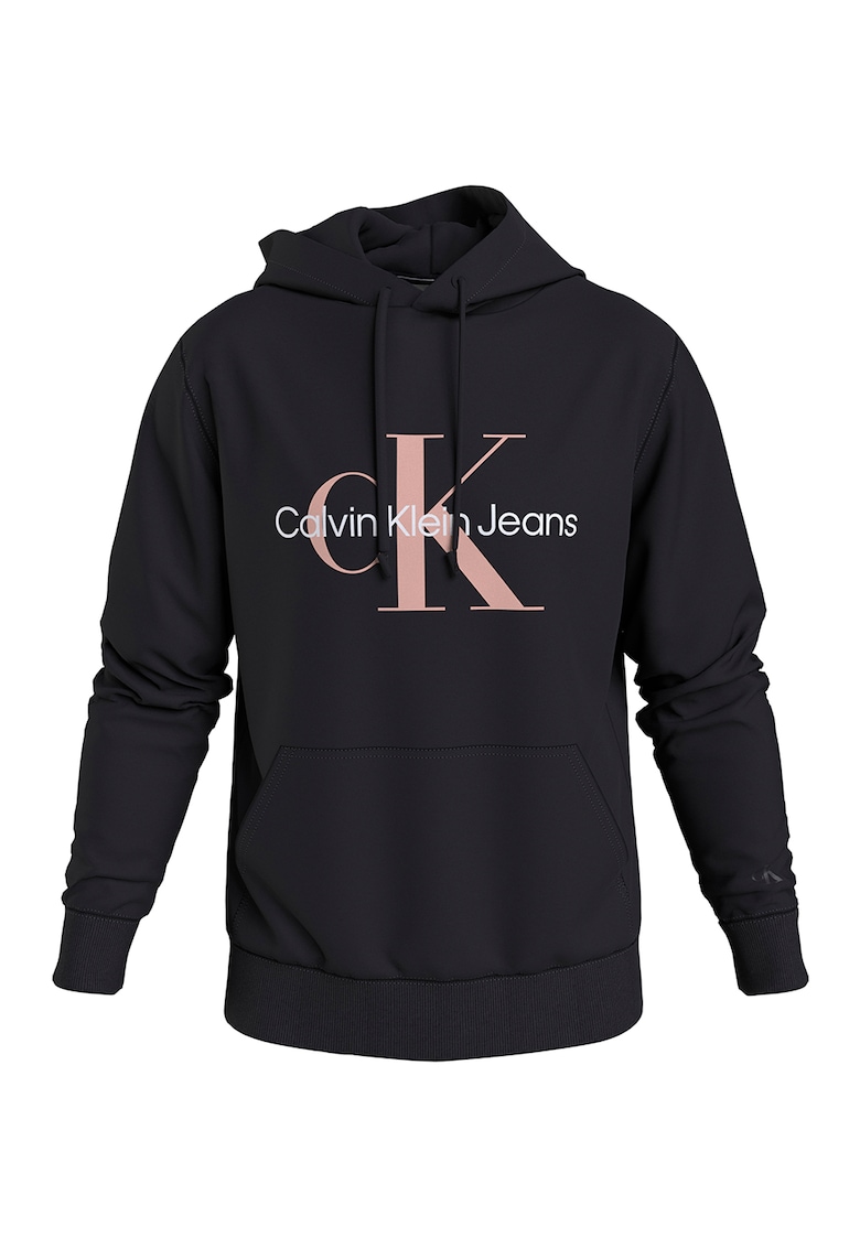 Худи от органичен памук с контрастно лого CALVIN KLEIN JEANS