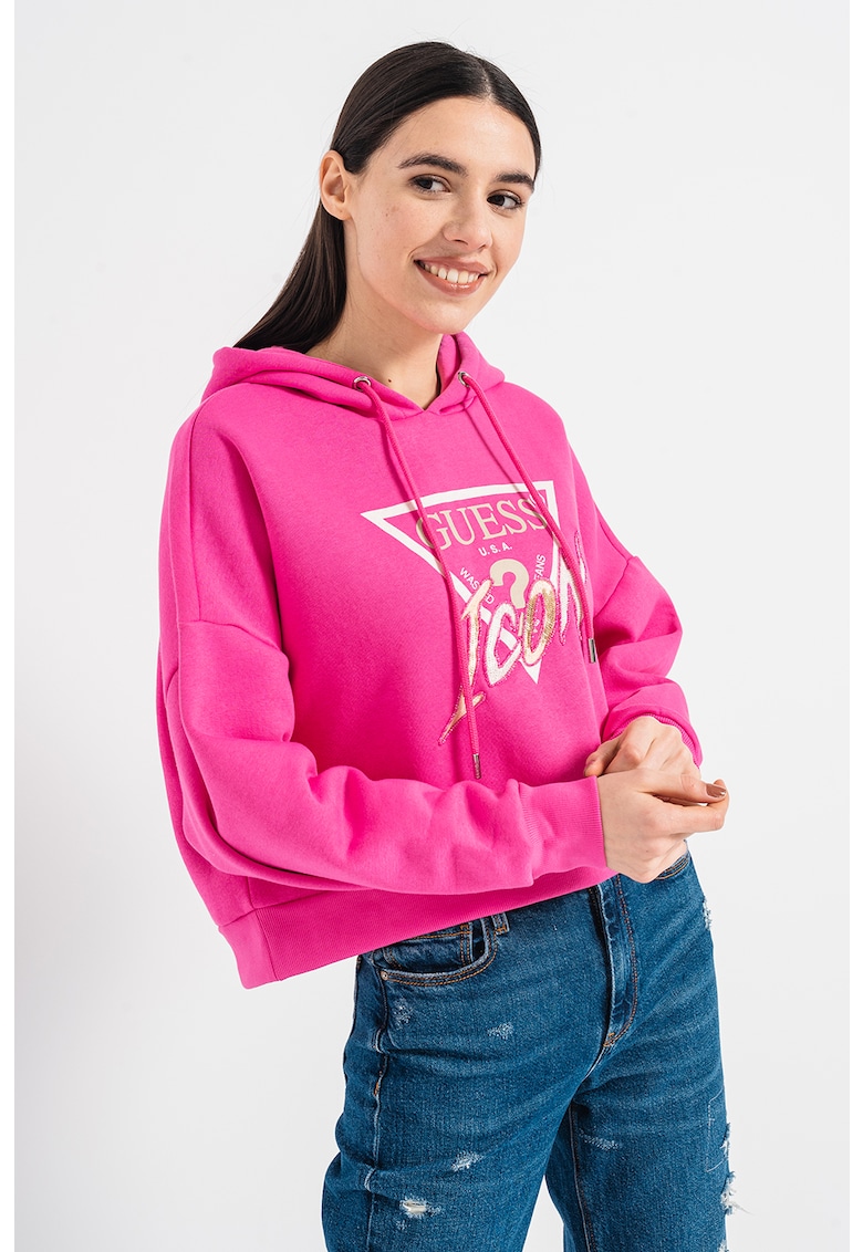 Худи с лого GUESS JEANS