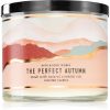Bath & Body Works The Perfect Autumn ароматна свещ с есенциални масла 411 гр.