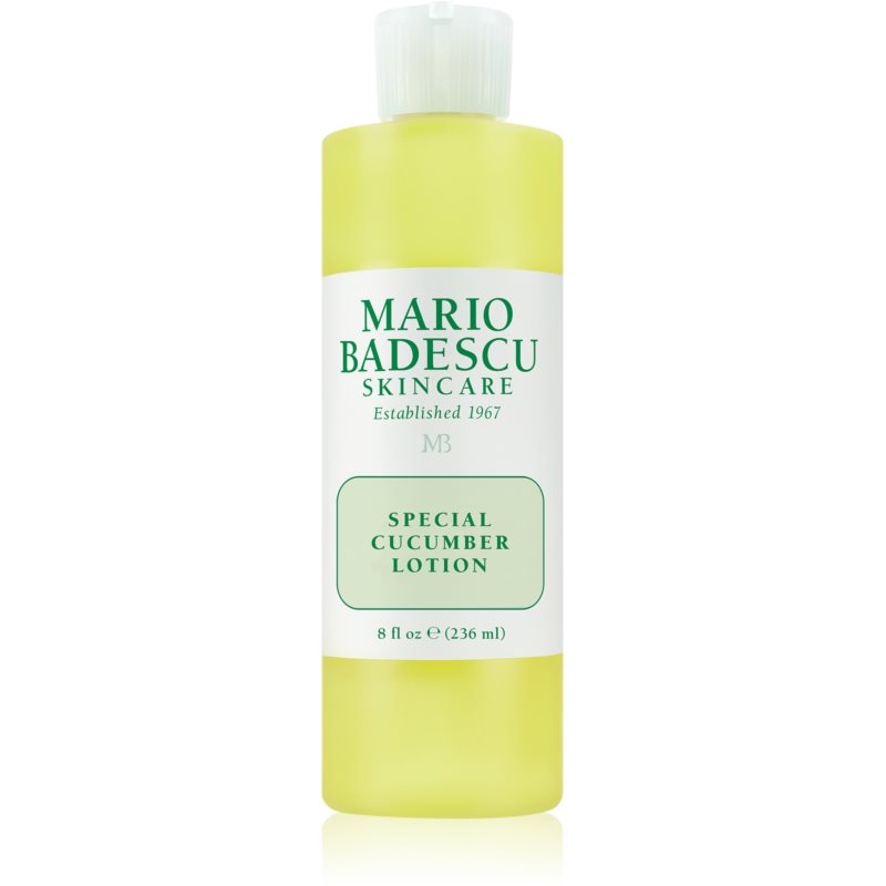Mario Badescu Special Cucumber Lotion регенериращ почистващ тоник за смесена и мазна кожа 236 мл.