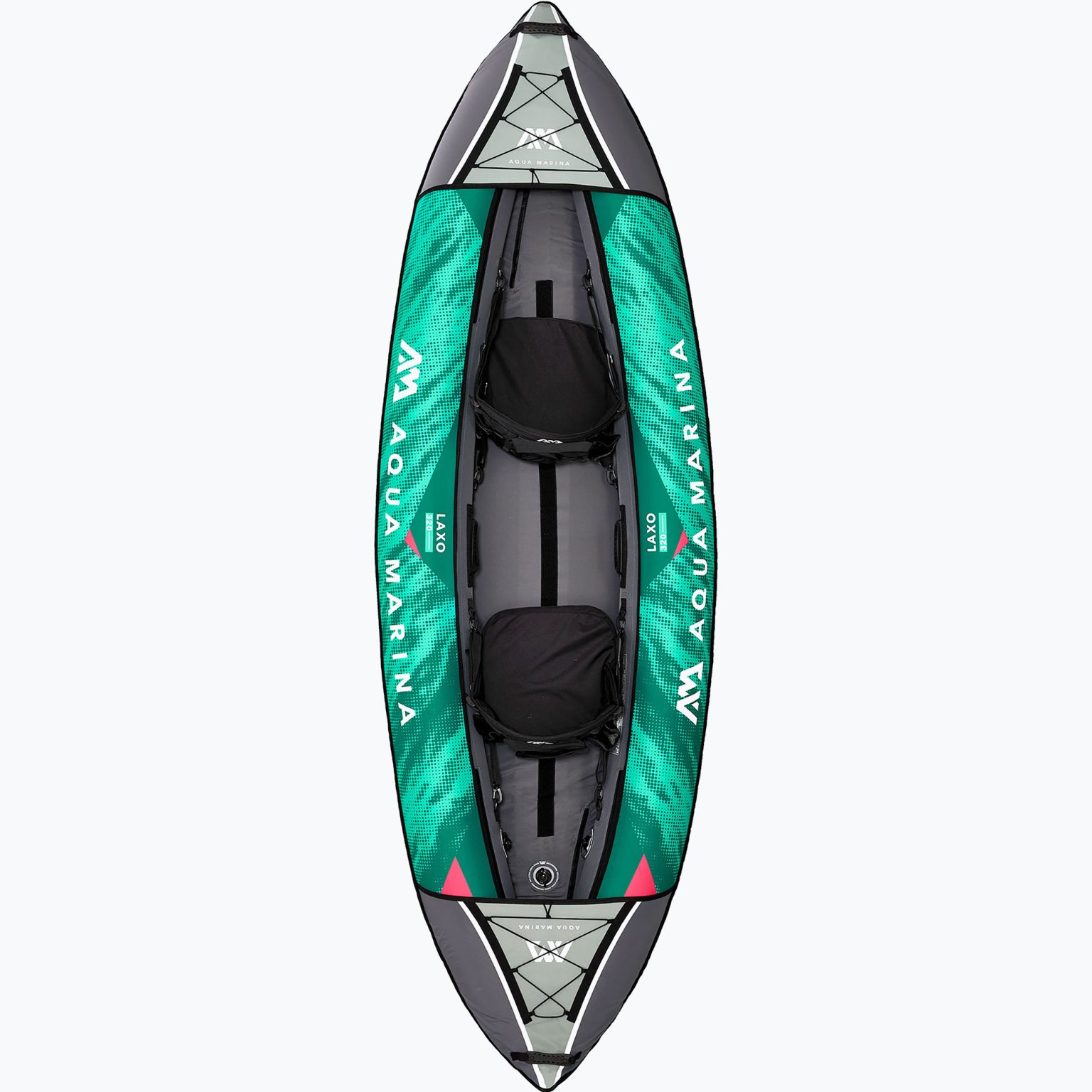 Aqua Marina Рекреационен каяк 10'6″ надуваем каяк за 2-ма души зелен Laxo-320