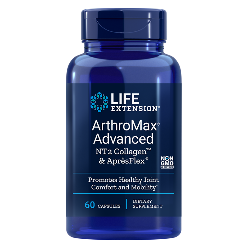 ArthroMax® Advanced NT2 Collagen™ & AprеsFlex®/ В подкрепа на ставите х 60 капсули Life Extension на ниска цена