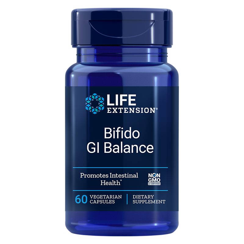 Bifido GI Balance/ Пробиотик за добро храносмилане 25 mg х 60 капсули Life Extension на ниска цена