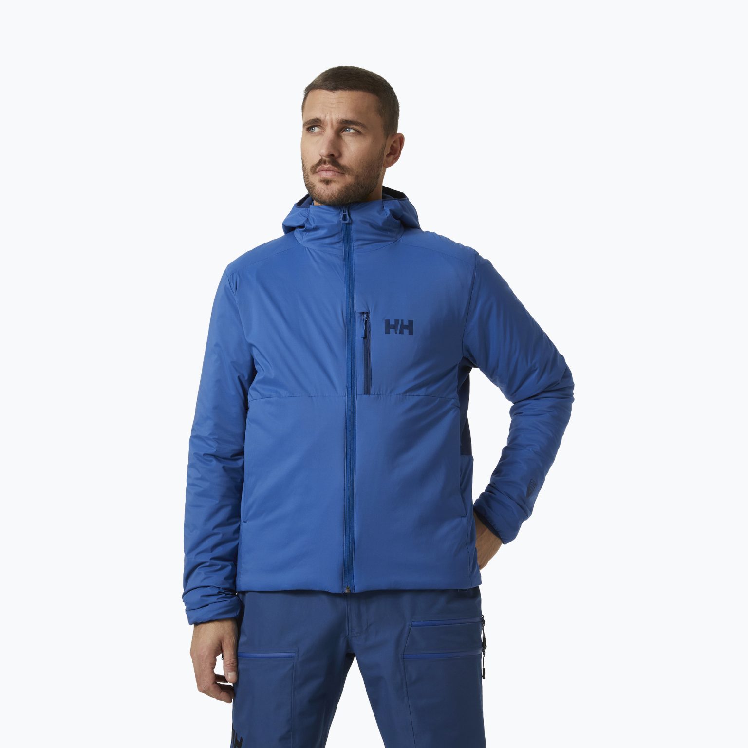 Helly Hansen мъжко пухено яке Odin Stretch Hooded Insulator 606 blue 62833