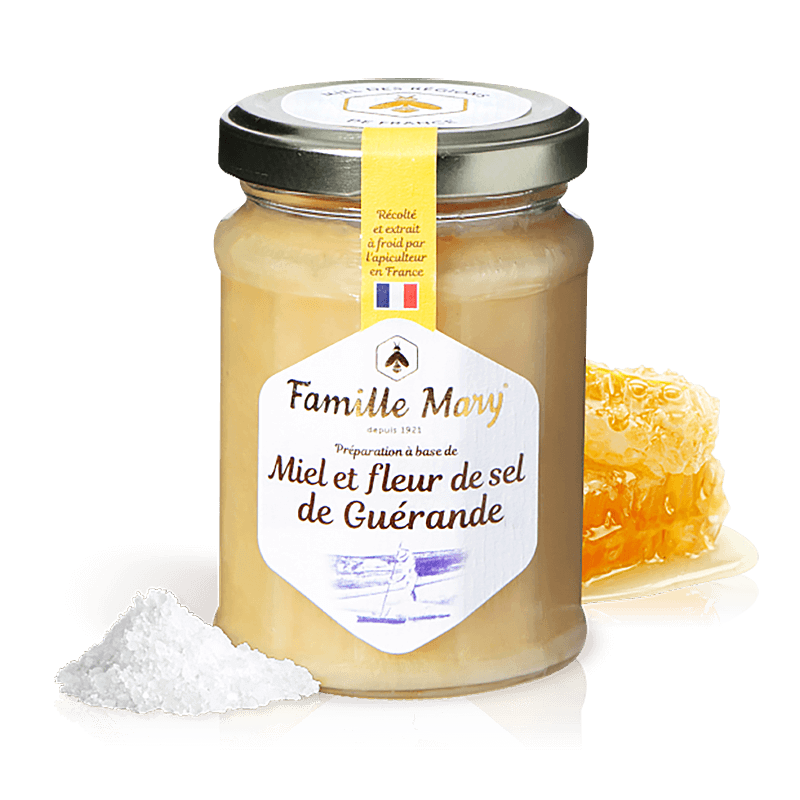 Honey & fleur de sel de Guérande - Мед и морска сол