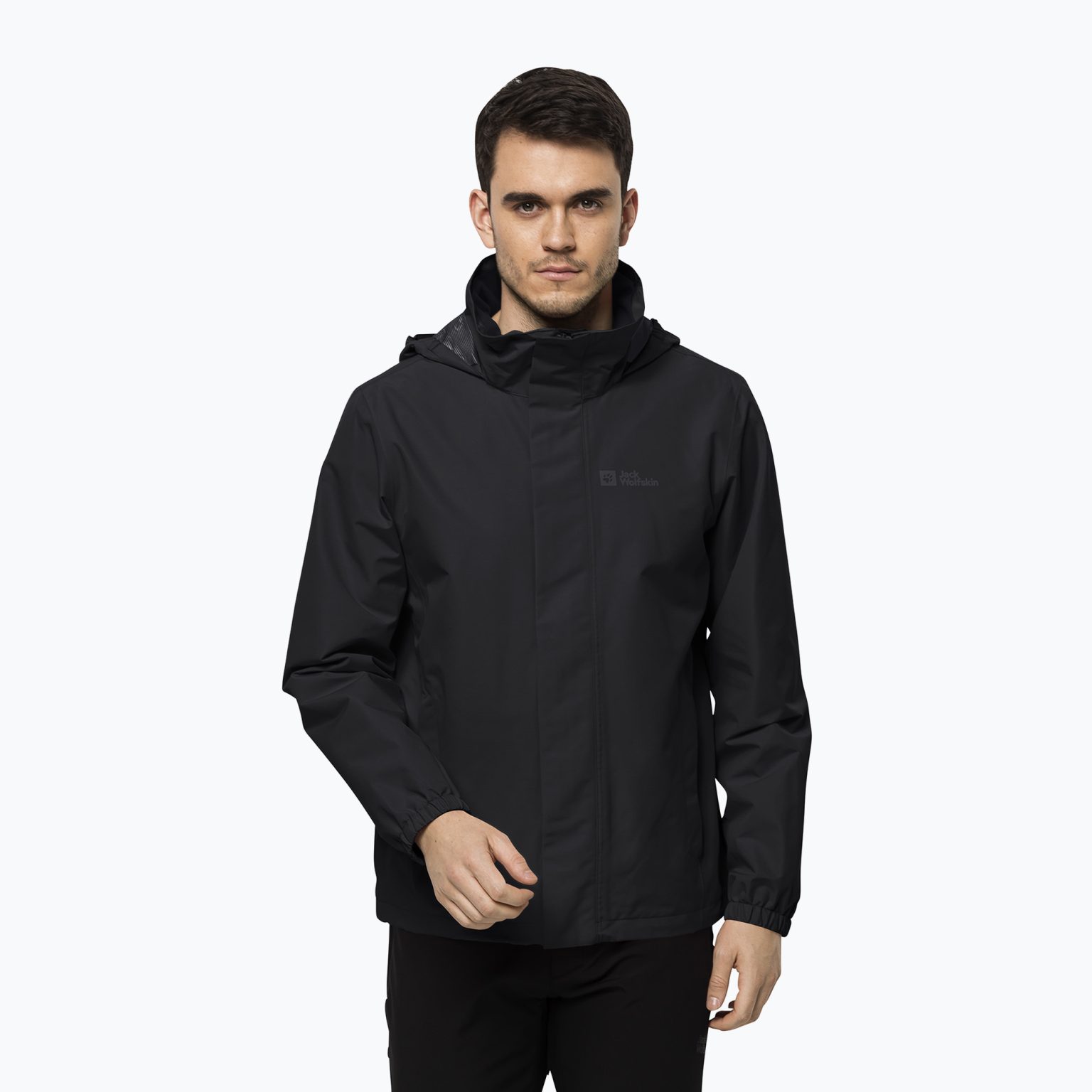 Jack Wolfskin мъжко дъждобранно яке Stormy Point 2L черно 1111142_6000