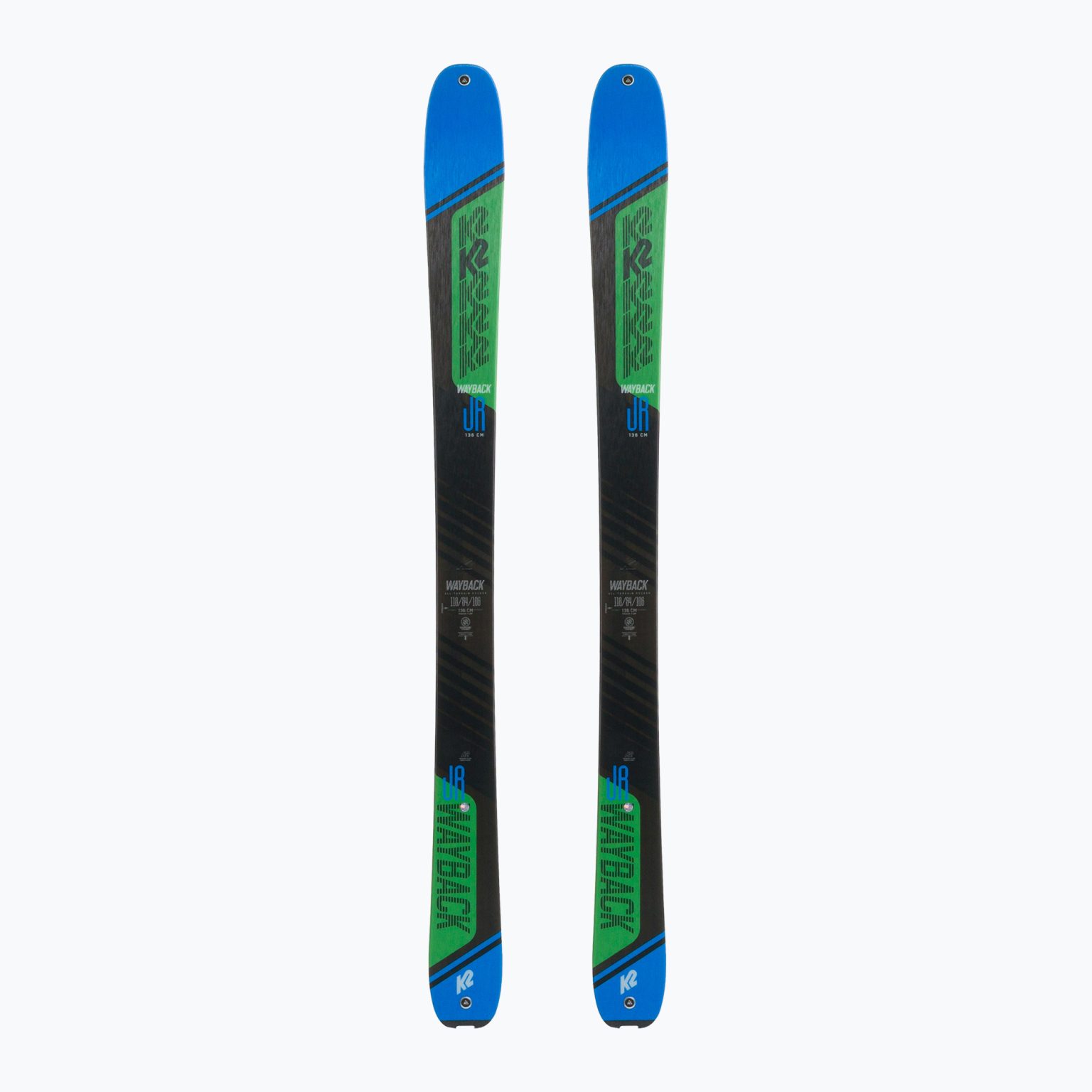 K2 Wayback Jr детски кънки ски синьо-зелени 10G0206.101.1