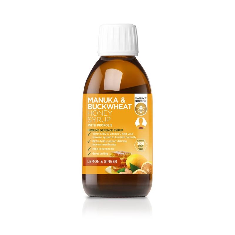 Manuka Buckwheat Honey Syrup with Propolis (Меден сироп от манука и елда с прополис / Силен имунитет