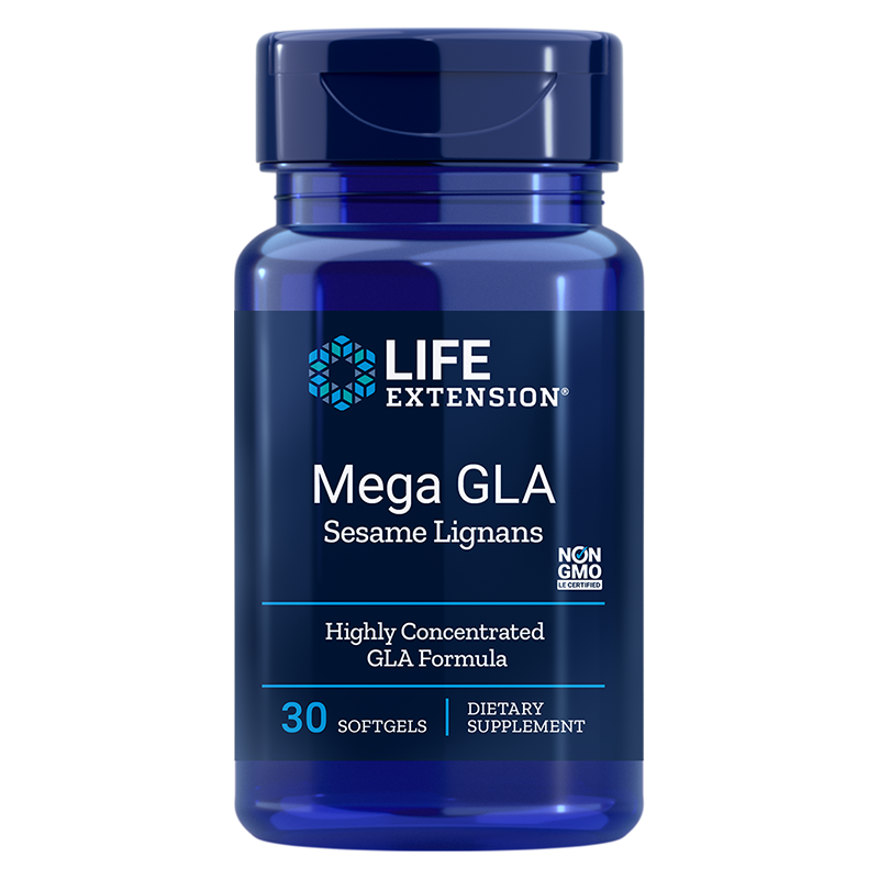 Mega GLA Sesame Lignans/ Гама-линоленова киселина + Линган х 30 капсули Life Extension на ниска цена