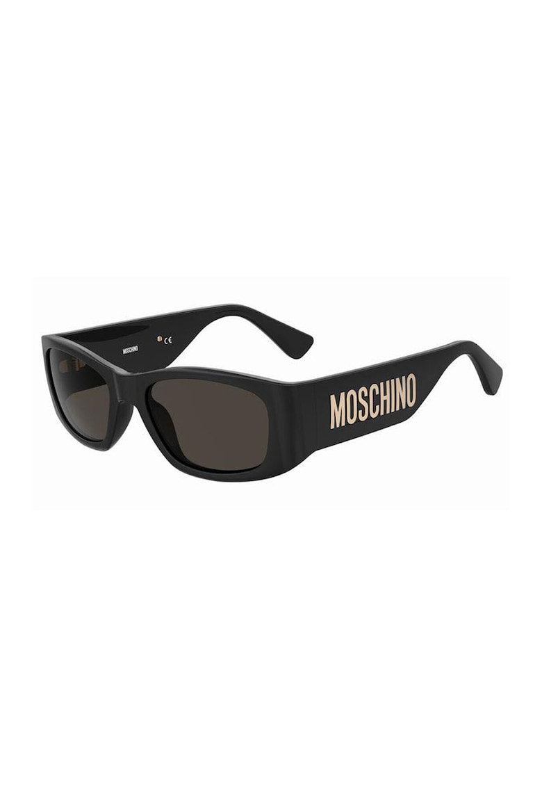 Moschino Правоъгълни слънчеви очила с лого