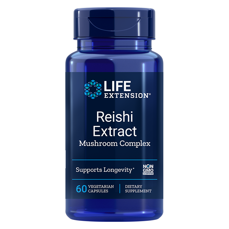 Reishi Extract Mushroom Complex / Рейши комплекс х 60 капсули Life Extension на ниска цена