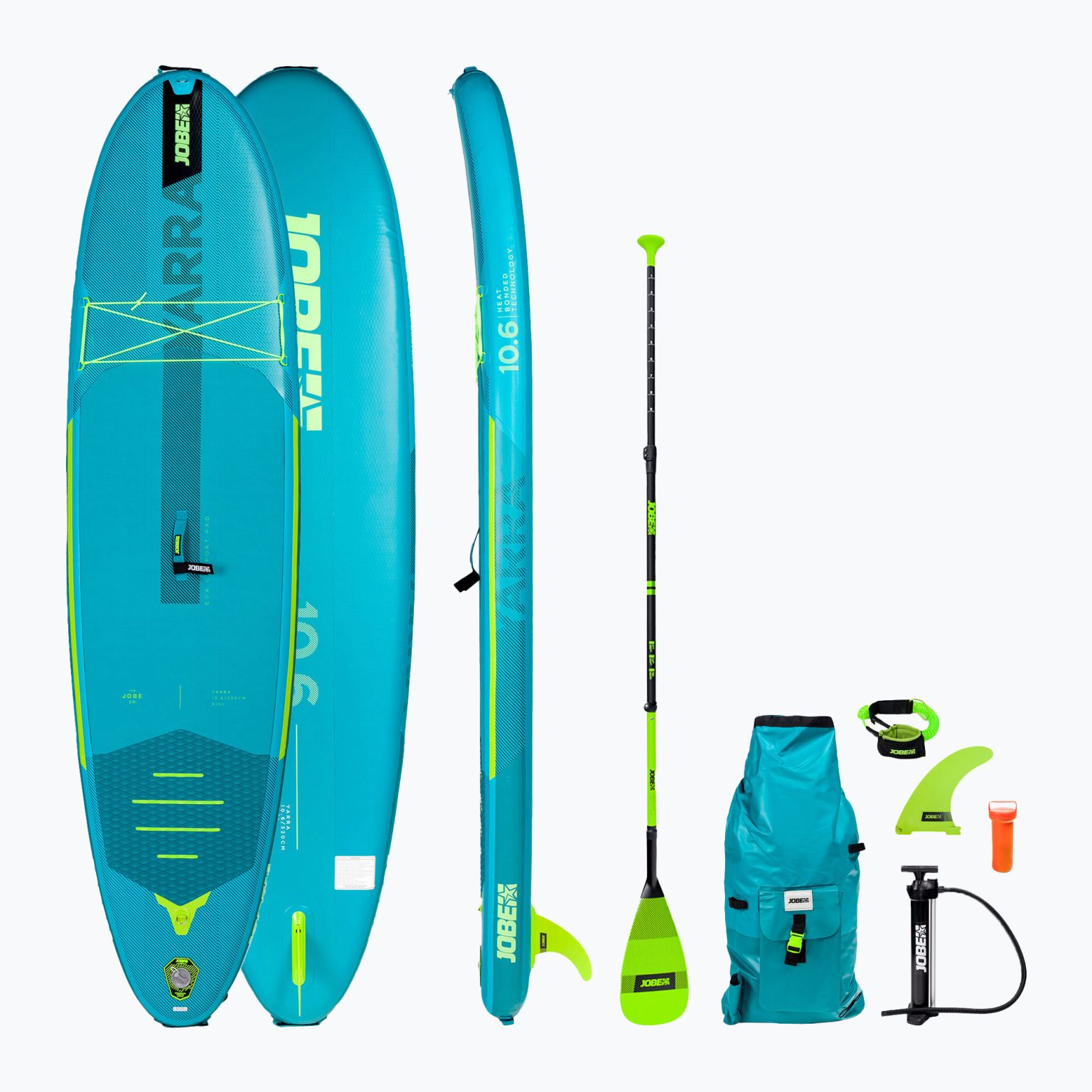 SUP JOBE Aero Yarra 10'6 зелен 486421002