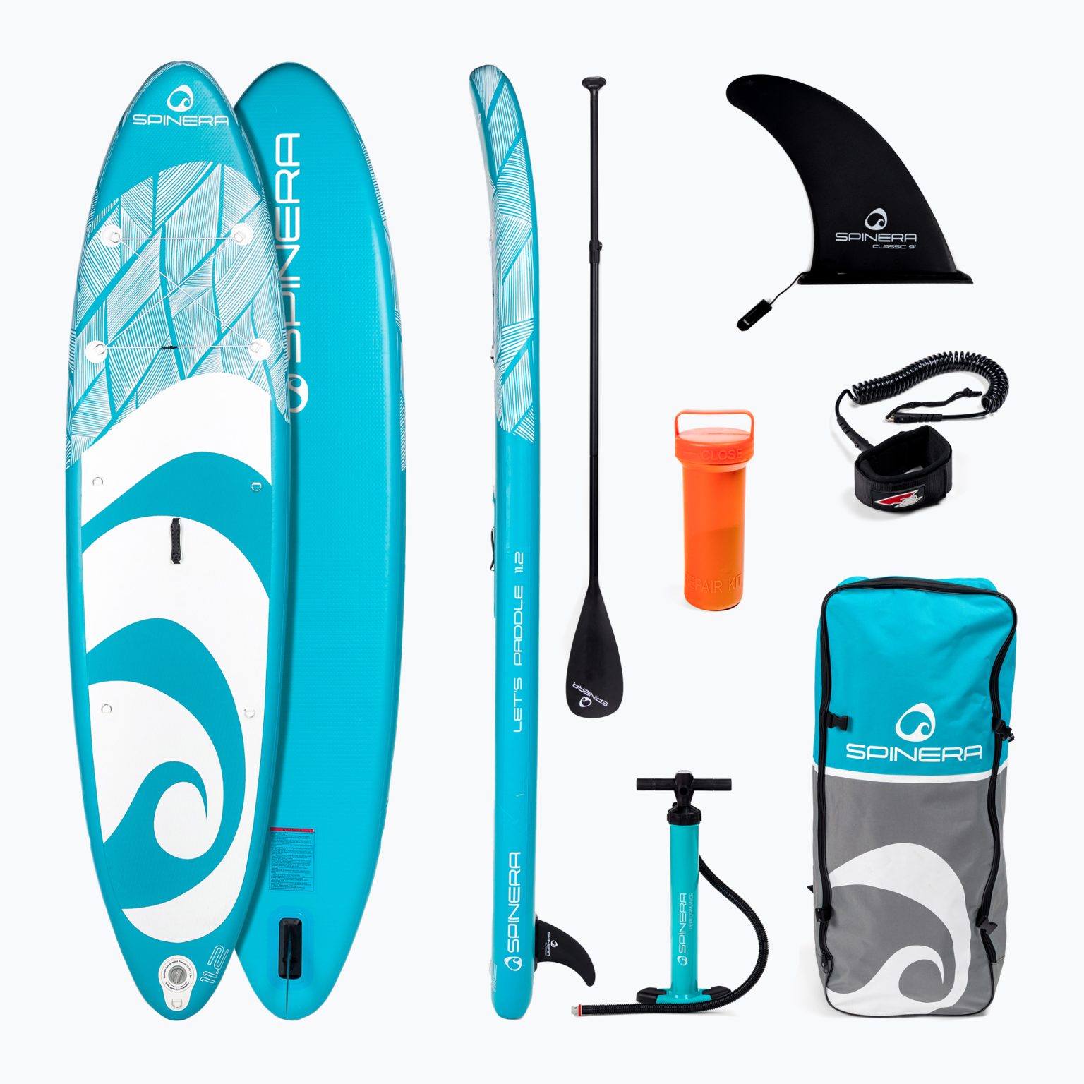 SUP SPINER дъска Lets Paddle ULT 11'2'' blue 21113