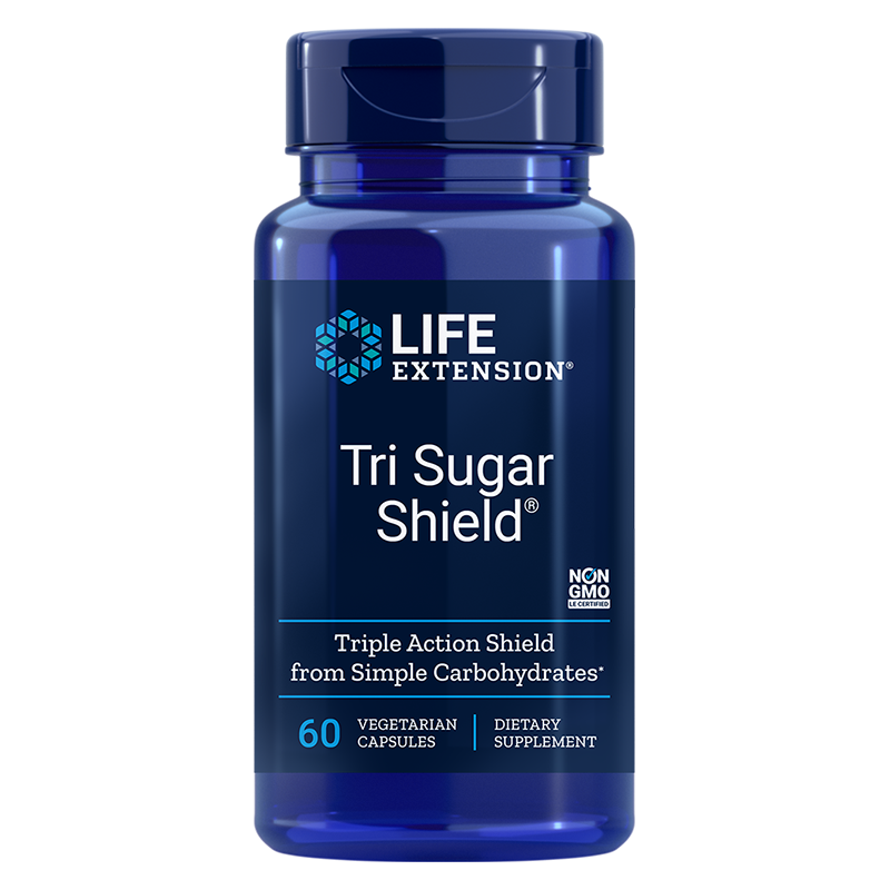 Tri Sugar Shield®/ За контрол на кръвната захар х 60 капсули Life Extension на ниска цена