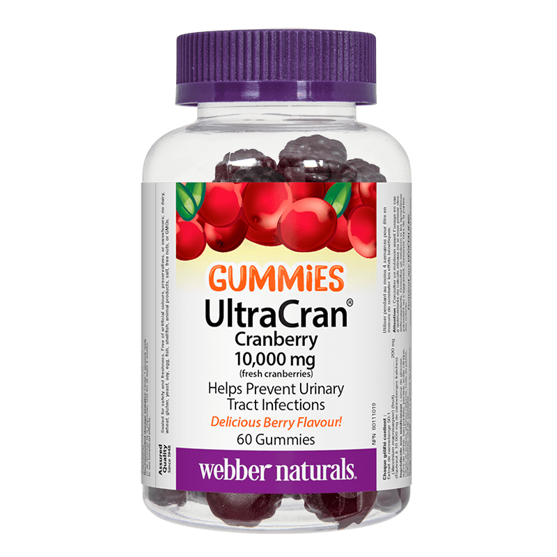 UltraCran Cranberry 10000 mg (fresh cranberries) - Червена боровинка гъми