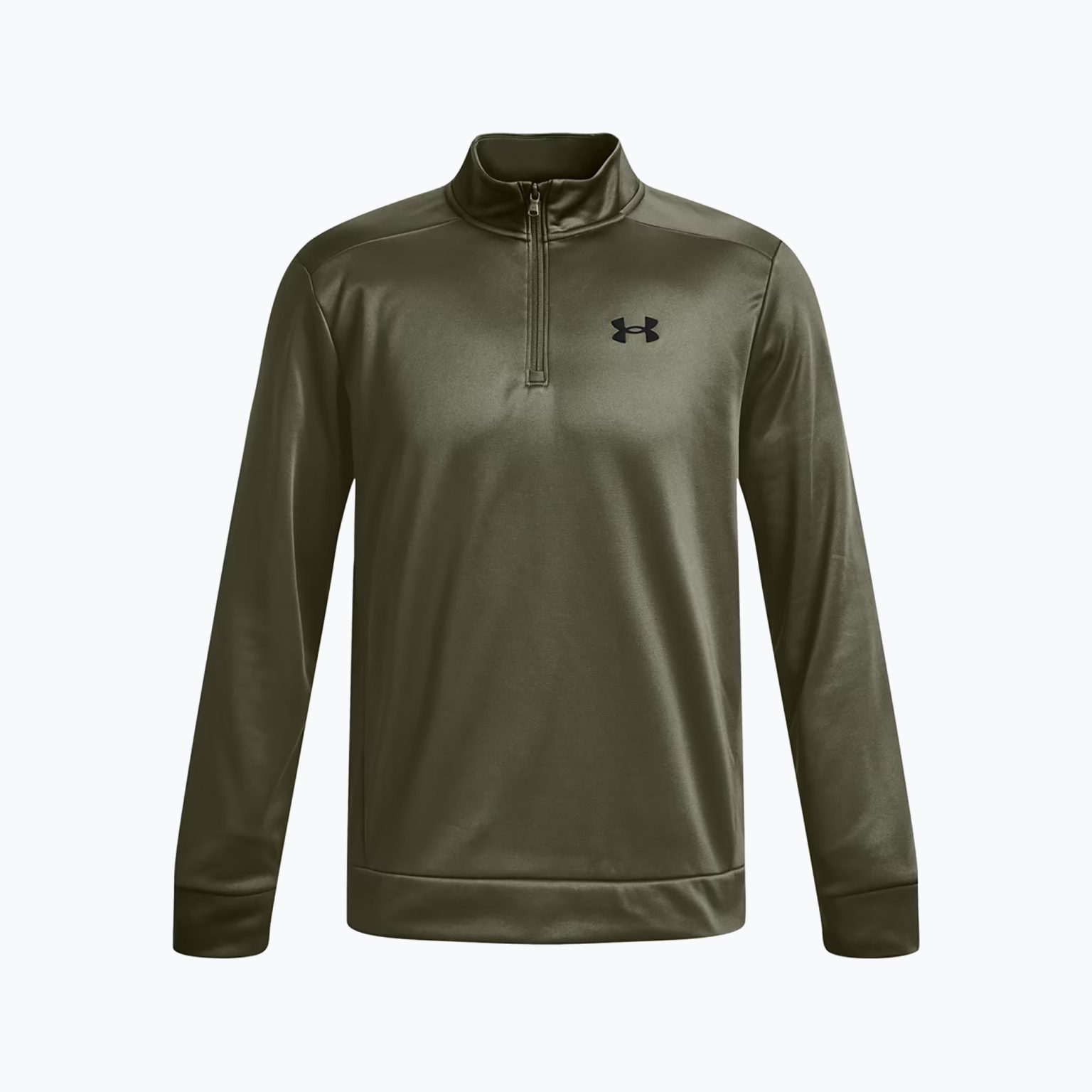 Under Armour Armour Fleece 1/4 Zip green мъжки суитшърт за тренировки 1373358