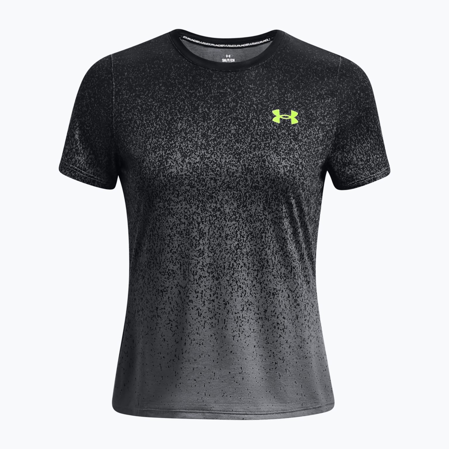 Under Armour Rush Cicada дамска тениска за бягане black/grey 1378405