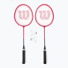 Wilson Badminton V2 3 2PC жълт WR135710F3 комплект за бадминтон