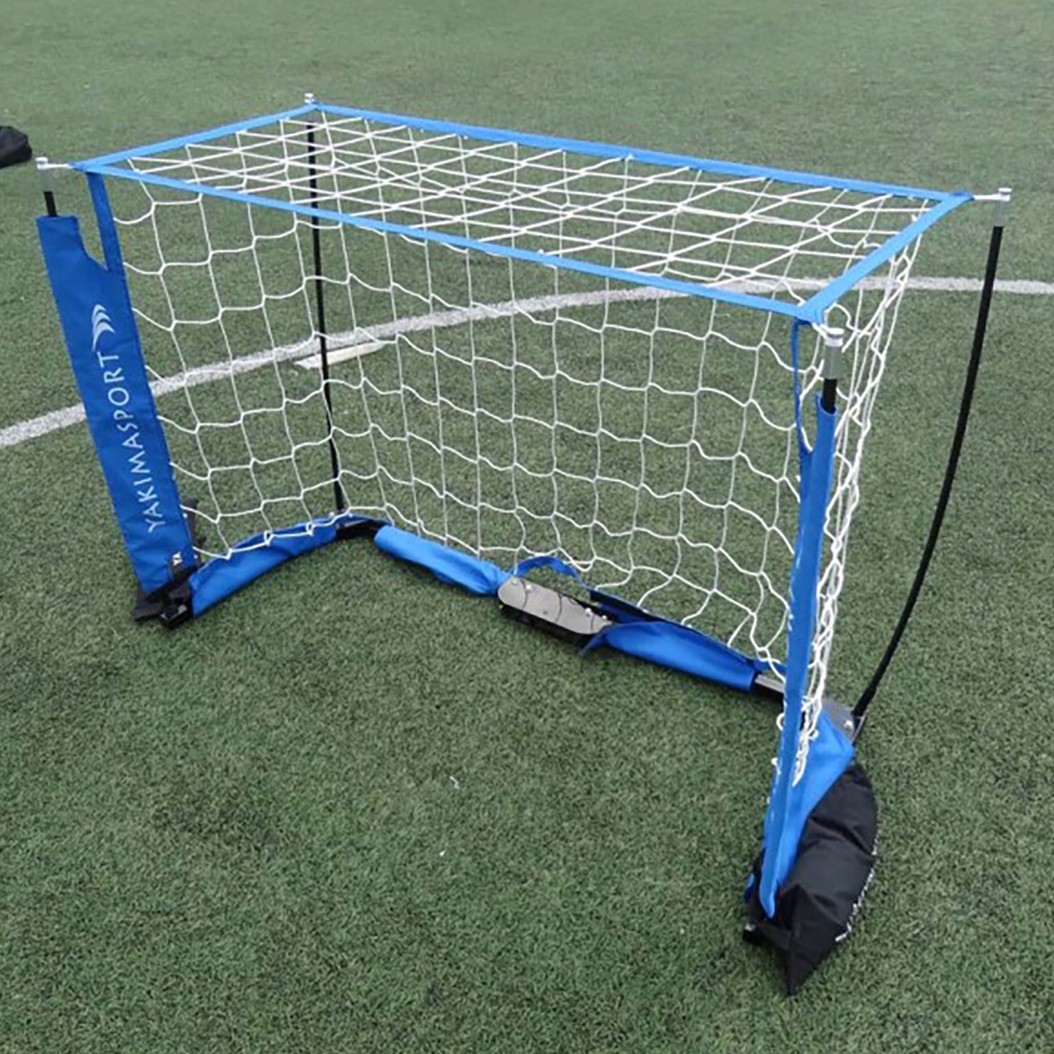 Yakimasport UNI футболна врата 120 x 80 cm синя 100154