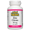 Zinc Citrate / Цинк (цитрат) 50 mg х 90 таблетки Natural Factors