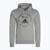 adidas Суитшърт с качулка Боксов тренировъчен суитшърт сив ADICL02B