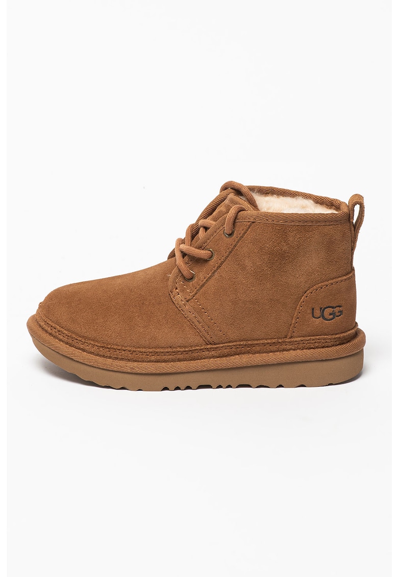 Велурени боти Neumel II с мъхеста подплата UGG