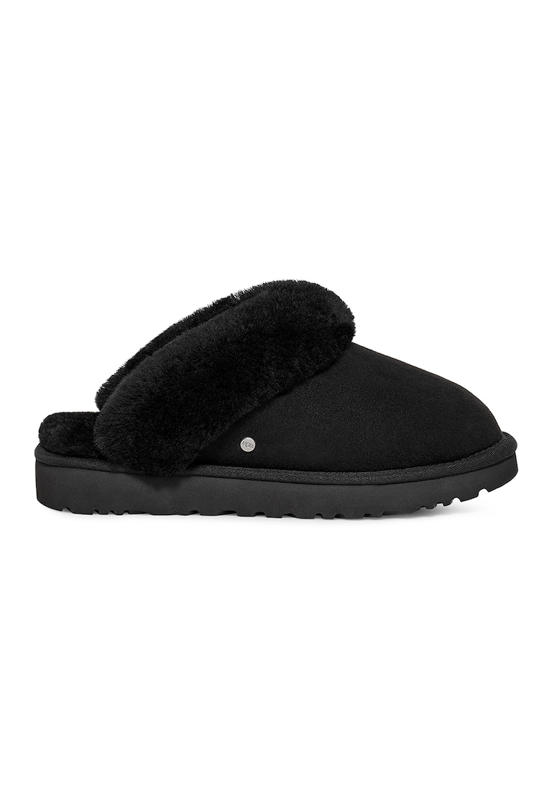 Велурени чехли Classic с подплата от еко кожа UGG