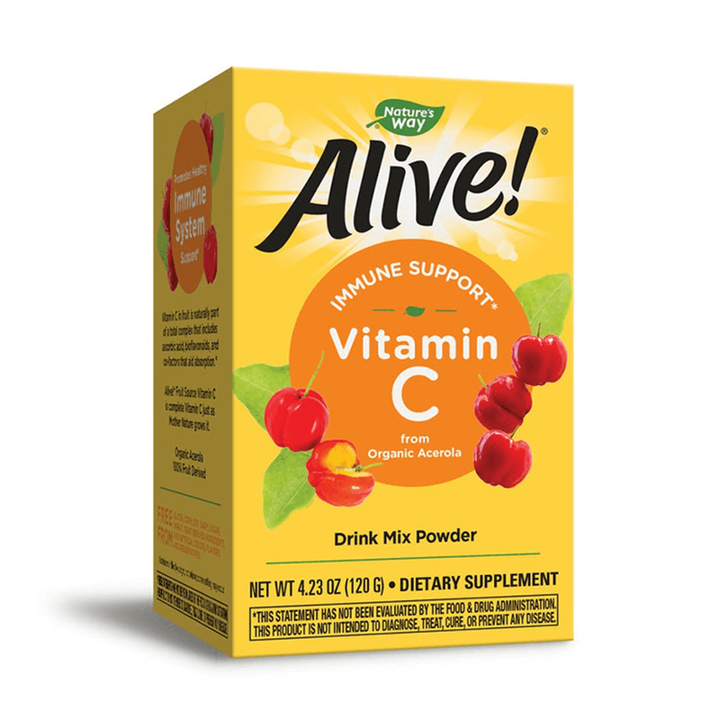 Витамин С от ацерола organic Алайв - Alive! Vitamin C From Organic Acerola
