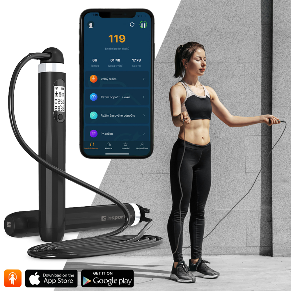 Въже за скачане inSPORTline Jumpsmart на ниска цена